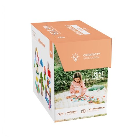 MARIOINEX Klocki Mini Waffle Pastel, 300 elementów