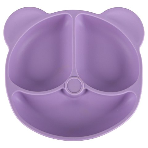 Naczynia silikonowe dla dzieci zestaw 8 elementów fioletowe Kik Sp. z o. o. Sp. k.