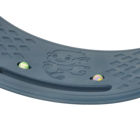 Deska do balansowania bujak dla dzieci 67x29 cm antypoślizgowa niebieska Kik Sp. z o. o. Sp. k.