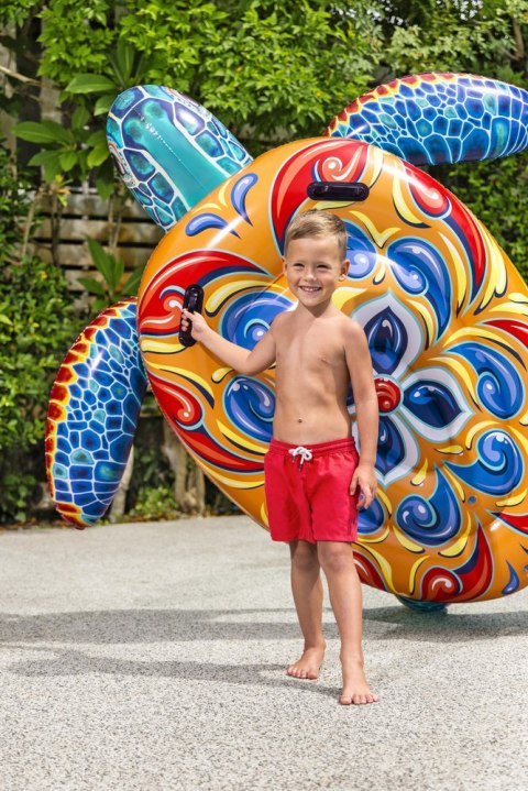 Dmuchany Materac Żółw 183 x 173 cm Bestway 41523