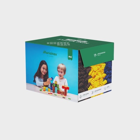 Klocki konstrukcyjne Marioinex Mini Waffle, 302 elementy