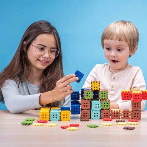 Klocki konstrukcyjne Marioinex Mini Waffle, 302 elementy