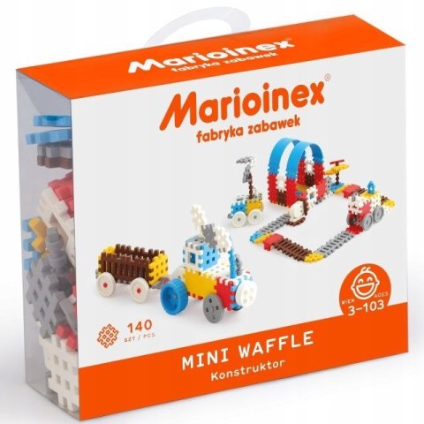 Klocki konstrukcyjne Marioinex Mini Waffle Zestaw 2, 140 elementów