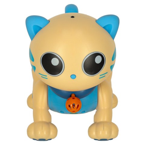 Kot kotek interaktywny zdalnie sterowany na pilota RC robot skacze niebieski Kik Sp. z o. o. Sp. k.