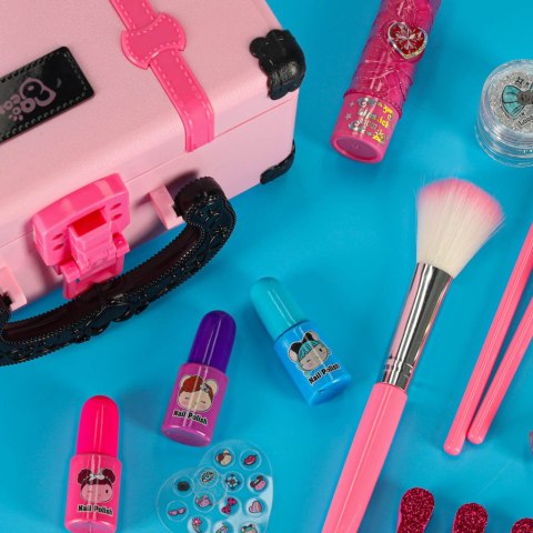 Kuferek zestaw kosmetyków do makijażu i paznokci makeup kosmetyki cienie lakiery walizka Kik Sp. z o. o. Sp. k.