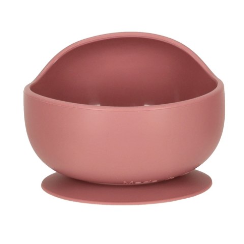 Naczynia silikonowe dla dzieci wiewiórka zestaw 9 elementów ciemny różowy Kik Sp. z o. o. Sp. k.