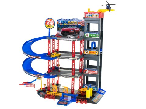 Parking samochodowy garaż wielopoziomowy piętrowy stacja benzynowa myjnia Kik Sp. z o. o. Sp. k.