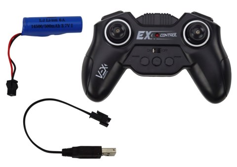 Autobus Zdalnie Sterowany Bus RC Pilot Światła Niebieski 39cm