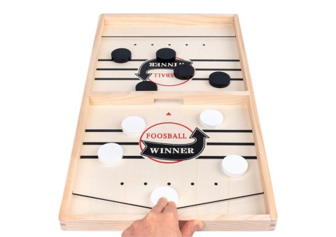 Gra Zręcznościowa Towarzyska Hokej Katapulta Cymbergaj Drewniany 36cm