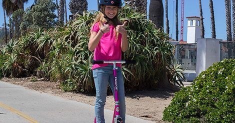 Hulajnoga Razor A5 Lux, różowa (13073064)