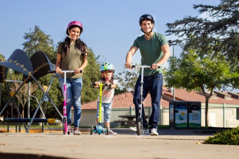 Hulajnoga Razor A5 Lux, różowa (13073064)