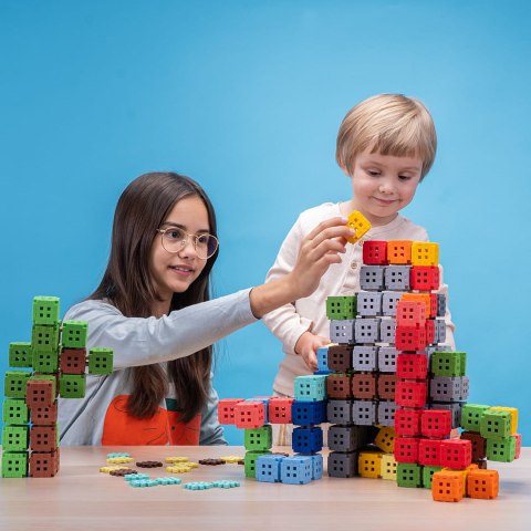 Klocki konstrukcyjne Marioinex Mini Waffle, 142 elementy