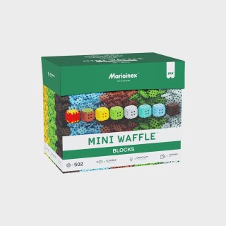Klocki konstrukcyjne Marioinex Mini Waffle, 502 elementy