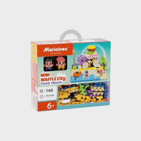 Klocki konstrukcyjne Marioinex Mini Waffle - City: Food Truck, 148 elementów