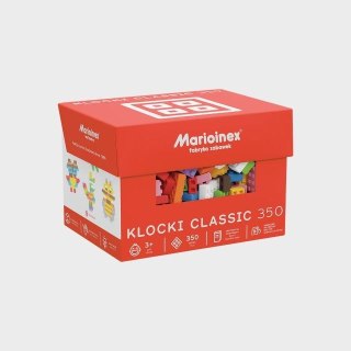 Klocki konstrukcyjne Marioinex Mini Waffle Classic, 350 elementów