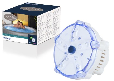 Lampka Basenowa Spa Lay-Z-Spa LED 7 kolorów Bestway 60303