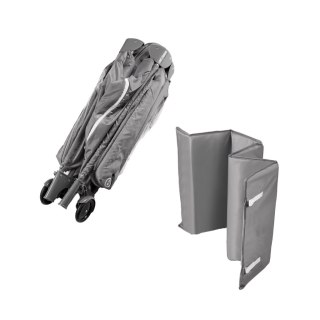 Łóżeczko dziecięce turystyczne składane kojec materac dla dzieci 2w1 Kik Sp. z o. o. Sp. k.