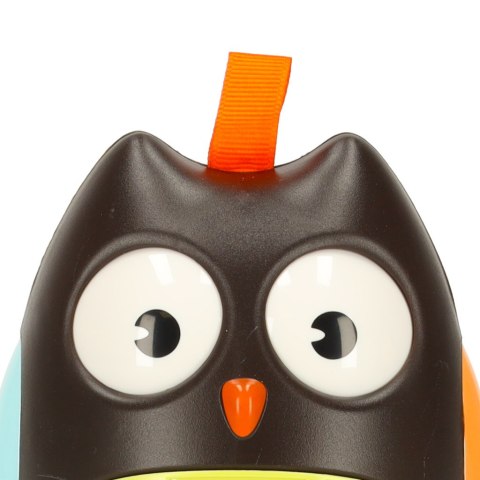 Wańka wstańka sowa sensoryczna kiwajka czarna Kik Sp. z o. o. Sp. k.