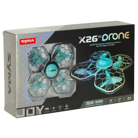 Dron RC Syma X26PRO 2.4GHz Wi-Fi czarny Kik Sp. z o. o. Sp. k.