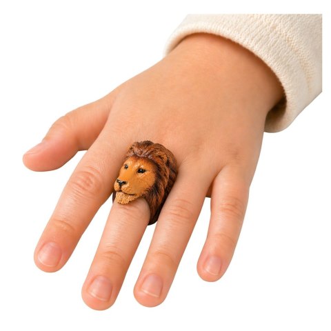 Pierścień Edukacyjny na Rękę Zwierzęta Lew