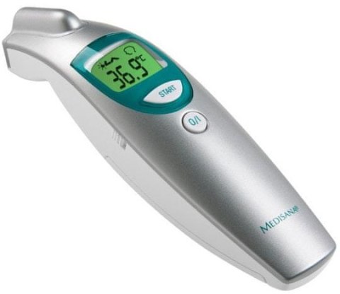 Termometr bezdotykowy Infrared Medisana FTN dokładność pomiaru 0,2 °C