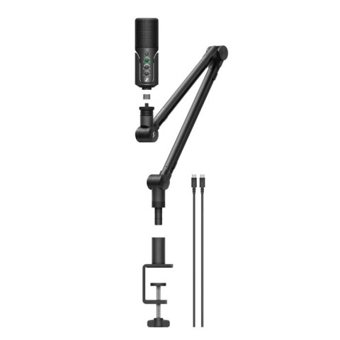 Sennheiser PROFILE STREAMING SET  - Mikrofon streamingowy USB z łamanym statywem mocowanym do blatu