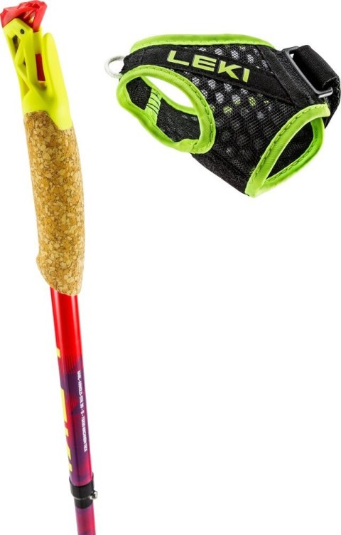 Kije trekkingowe LEKI TRL Ultratrail FX ONE 115cm, czerwone