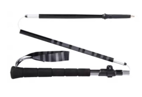 Kije trekkingowe VIKING Kettera Pro Long Grip Trekking 37-135cm, czarne