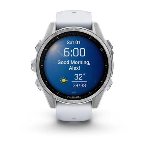 Zegarek Garmin Fenix 8, 43mm AMOLED Whitestone