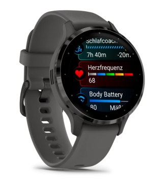 Zegarek Garmin Venu 3S, 41mm AMOLED Pebble Grey
