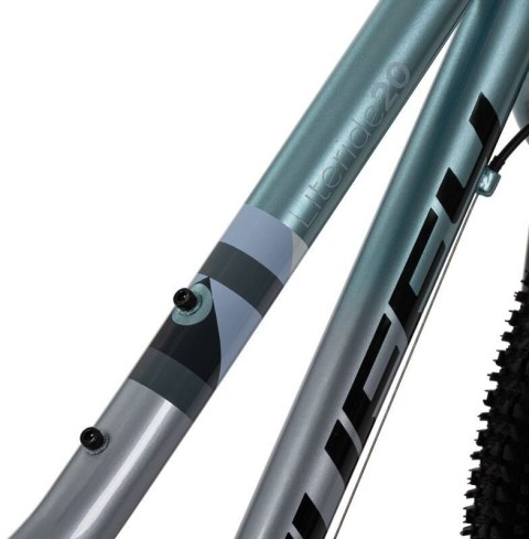 Rower dziecięcy Huffy Literide Alu 16" srebrno-niebieski (21215W)