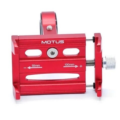 Uchwyt na telefon do roweru Motus, czerwony (MOTHAM02R)