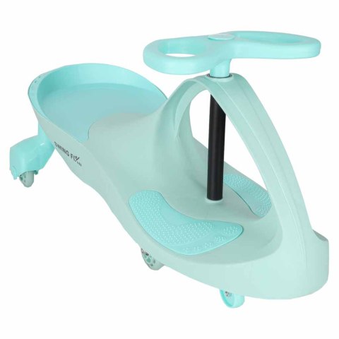 Jeździk grawitacyjny LED Swing Fix S3 świecące koła miętowy Kik Sp. z o. o. Sp. k.