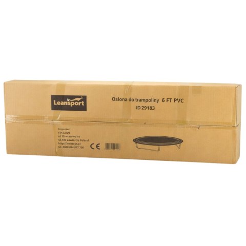 Osłona Sprężyn Do Trampoliny LEAN SPRING PAD Czarna 180-183CM 6FT