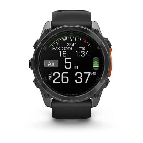 Zegarek Garmin Fenix 8, 51mm AMOLED Slate Grey
