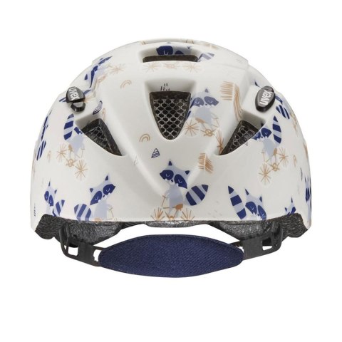 Kask rowerowy dziecięcy UVEX Kid 2 CC 46-52cm, raccoon matt