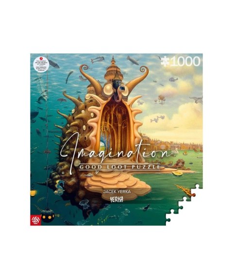Puzzle Good Loot: Jacek Yerka - Port, 1000 elementów
