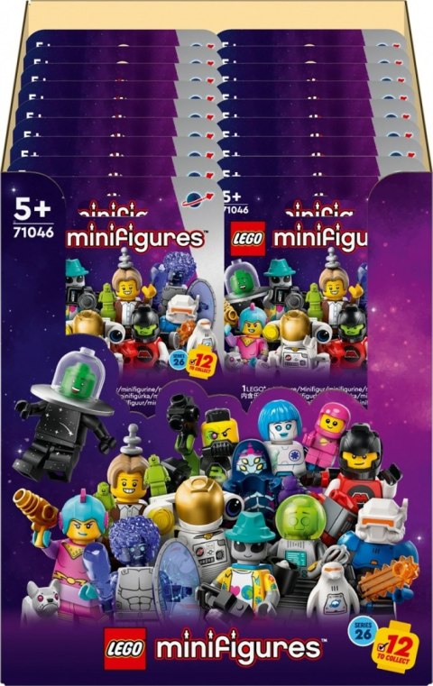 Klocki Minifigures 71046 Minifigurki seria 26 BOX 36 sztuk LEGO
