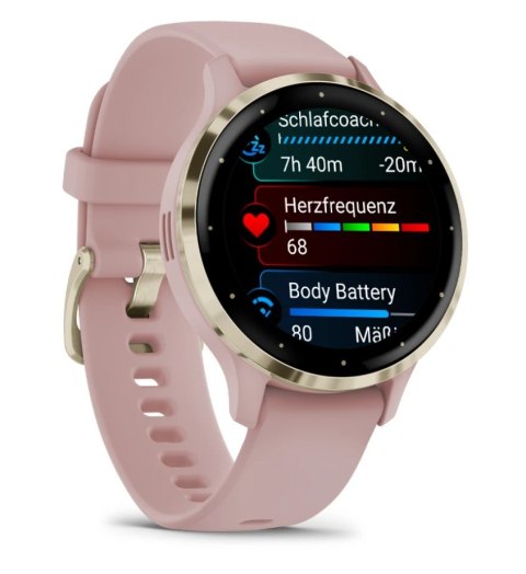 Zegarek Garmin Venu 3S, 41mm AMOLED Dust Rose