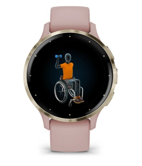 Zegarek Garmin Venu 3S, 41mm AMOLED Dust Rose