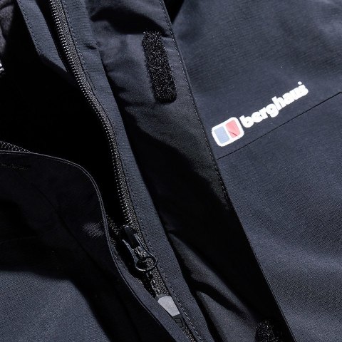Kurtka męska Berghaus Hillwalker Interactive Shell rozmiar M, czarna