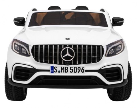 Mercedes GLC 63S Autko na akumulator dla dzieci Biały