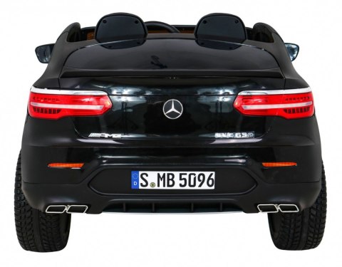 Mercedes GLC 63S Autko na akumulator dla dzieci Czarny