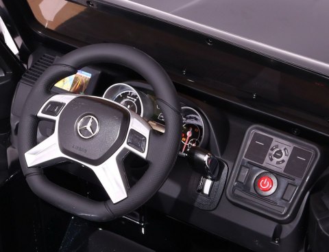 Auto na akumulator Mercedes AMG G65 dla dzieci Czarny