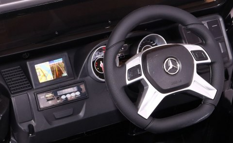 Auto na akumulator Mercedes AMG G65 dla dzieci Czarny