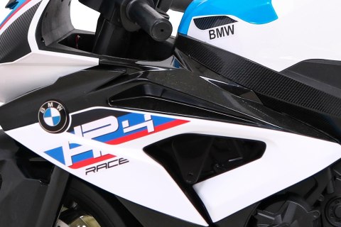 Motor BMW HP4 na akumulator dla dzieci Biały