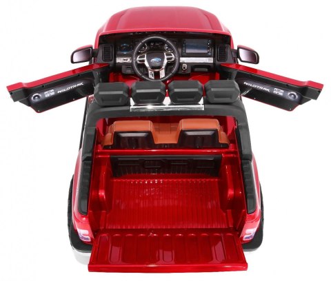 Ford Ranger 4x4 FaceLifting Autko na akumulator dla dzieci Lakierowany Czerwony