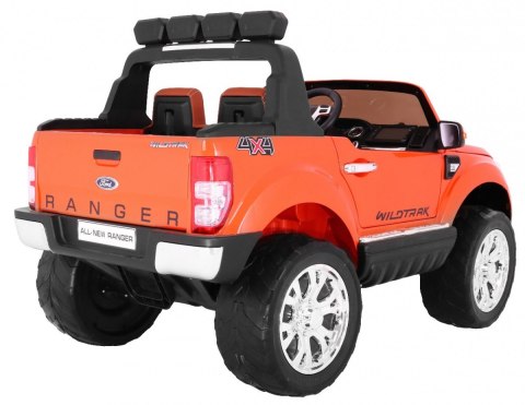 Ford Ranger 4x4 FaceLifting Autko na akumulator dla dzieci Lakierowany Pomarańczowy