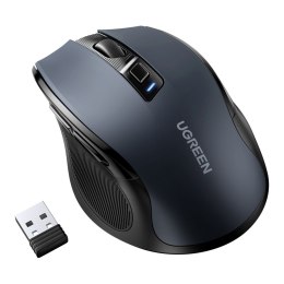 Optyczna mysz myszka bezprzewodowa USB 2.4GHz / Bluetooth 5.0 4000 DPI czarny UGREEN