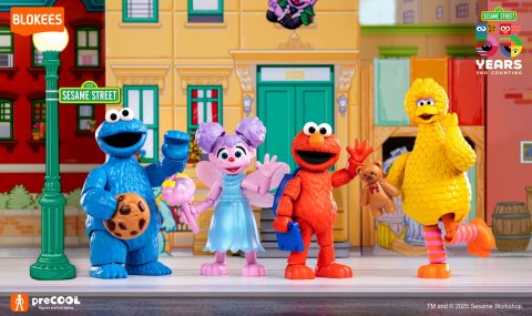 BLOKEES SESAME STREET FIGURES preCOOL S2 - COOKIE MONSTER
